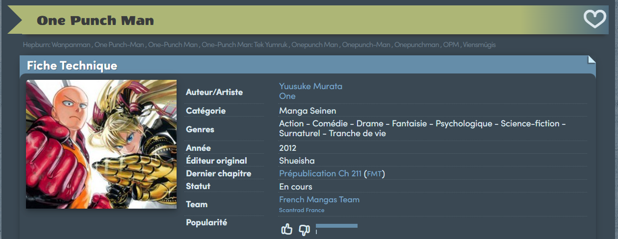 One Punch Man Scan Chapitre 135 Vf One Punch Man scan : les 5 meilleurs sites en VF | Kana Konoha