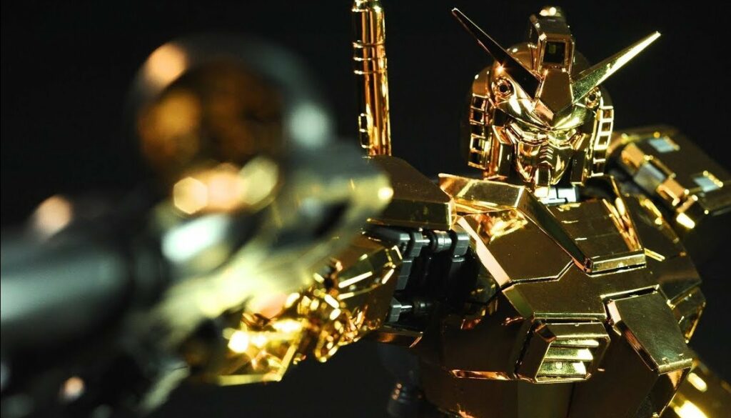 Gundam RX-78-2 en or