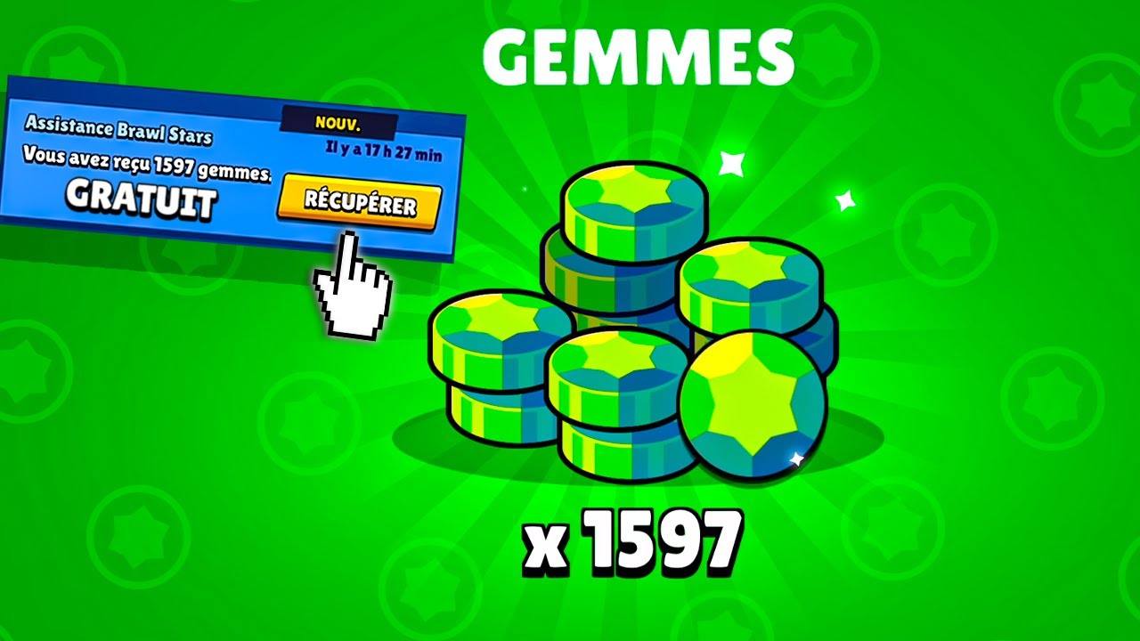 gemmes gratuites brawl stars